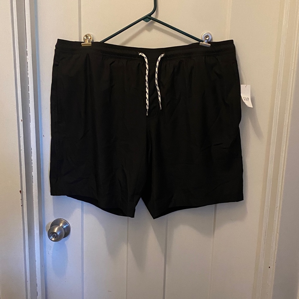 GAP Black Swim Trunks